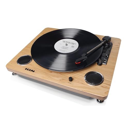 ION Audioレコードプレーヤー USB ヘッドホン端子 スピーカー内蔵 レコードの音をUSB接続でPCに録音 木目 アイオン Archive LP 6 c 255277