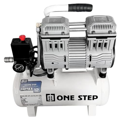 迅速に発送 静音タイプ clasimple エアコンプレッサー オイルレス 100 V 大容量 タンク付き 低騒音 DIY 車整備 工具 空気入れ ? サブタンク 36 L 5 e 931385