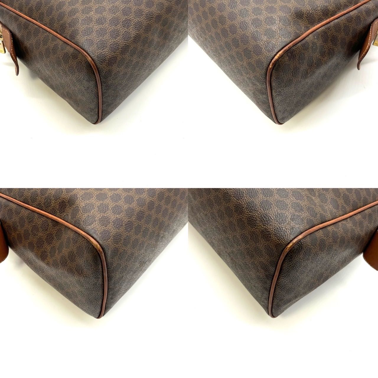 良品】CELINE セリーヌ トリオンフ マカダム柄 pvc レザー