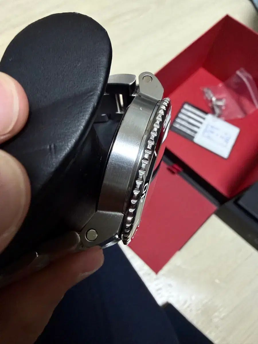  ORIS アクイス デイト デニム 판 43 5mm オートマチック 時計 きちんと感 自動巻き時計 腕時計(アナログ)