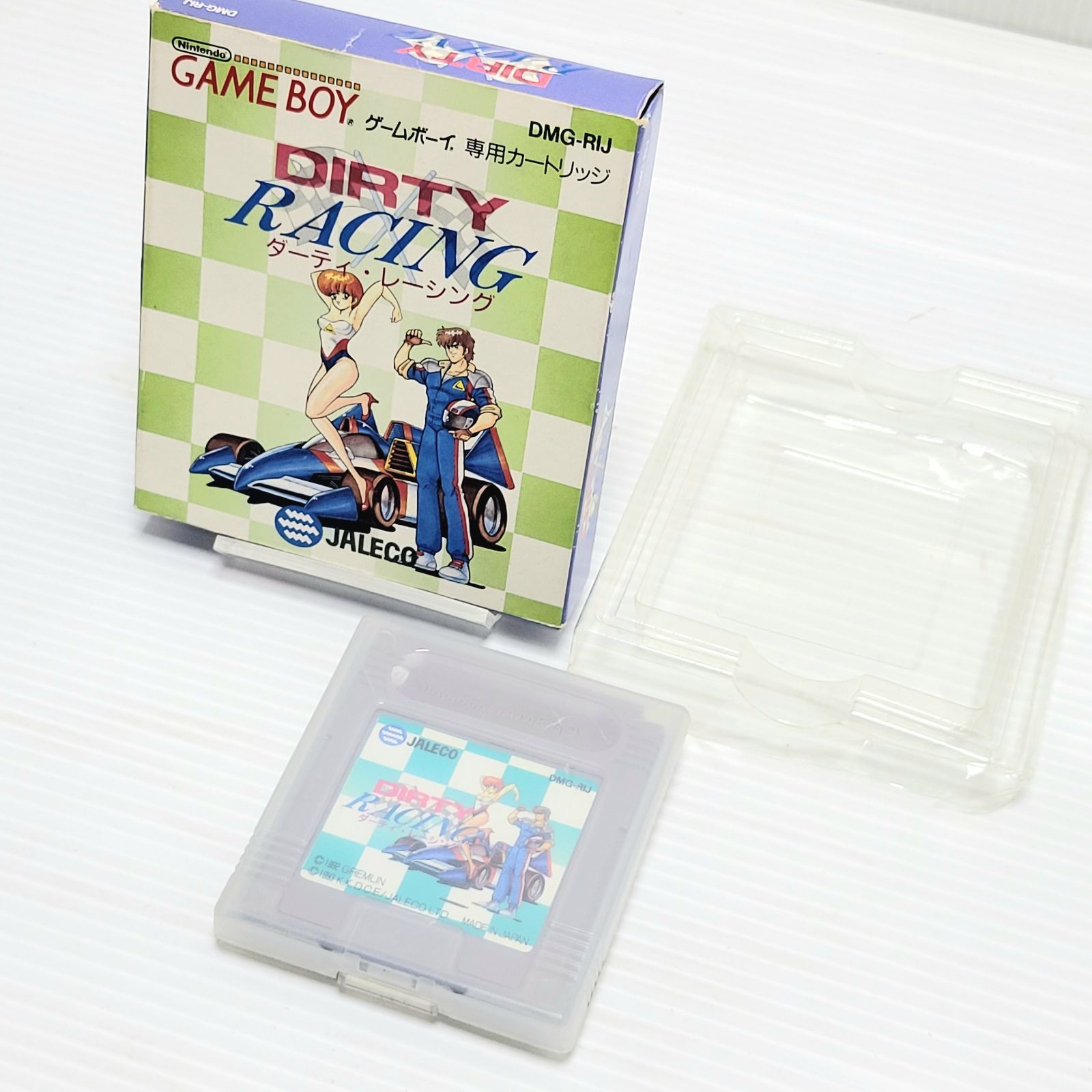 正常動作品 ジャレコ ゲームボーイ用ソフト ダーティ レーシング