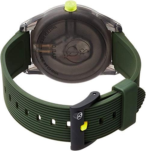 Q-Q SmileSolar キューアンドキュー スマイルソーラー 腕時計 ソーラー アナログ 防水 ウレタンベルト RP 10-006 メンズ ブラック × グリーン 彡 895 e 83 cb 保温ボトル スプーン