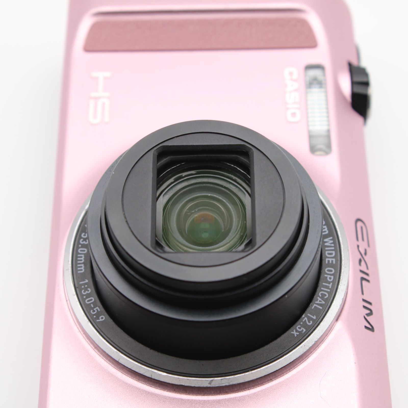 ほぼ新品】 CASIO EXILIM EX-ZR400 ピンク コンパクトデジタルカメラ