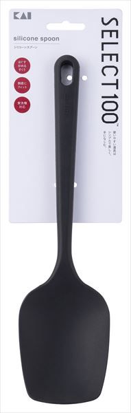 【まとめ買い-60点セット】ＤＨ３１４１　セレクト１００　シリコーンスプーン 【 貝印 】 【 台所用品 】