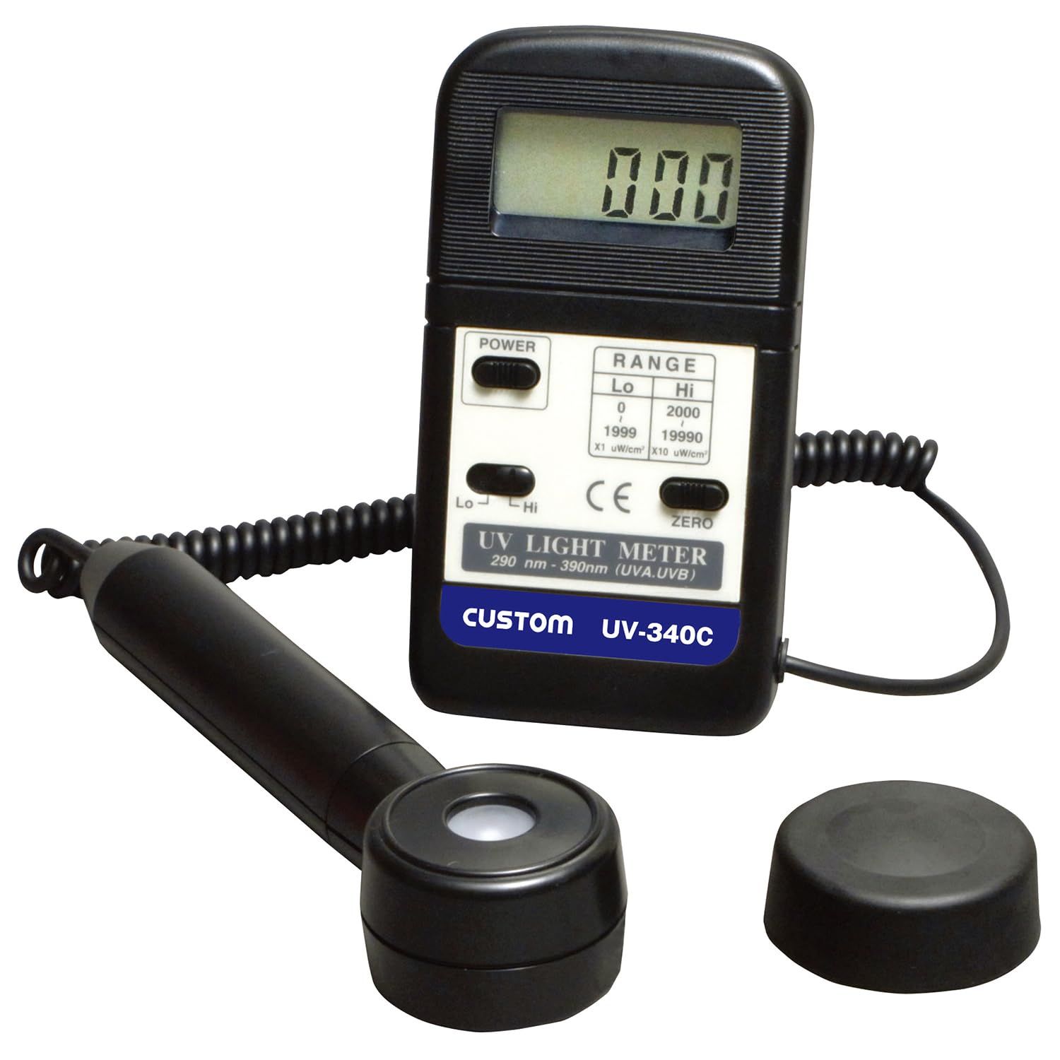 カスタム CUSTOM UVメータ UVA|UVB センサーセパレート型 UV-340 C