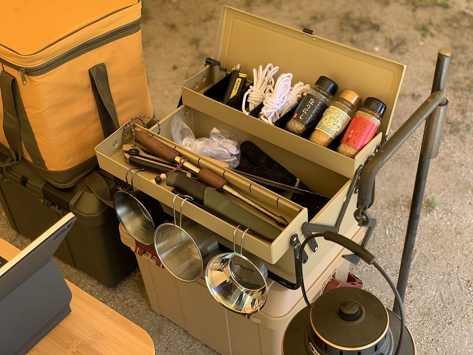  リングスター Starke R スチールボックス ローズグレイ L 410 W 200 H 180 mm その他 バーベキュー 調理用品