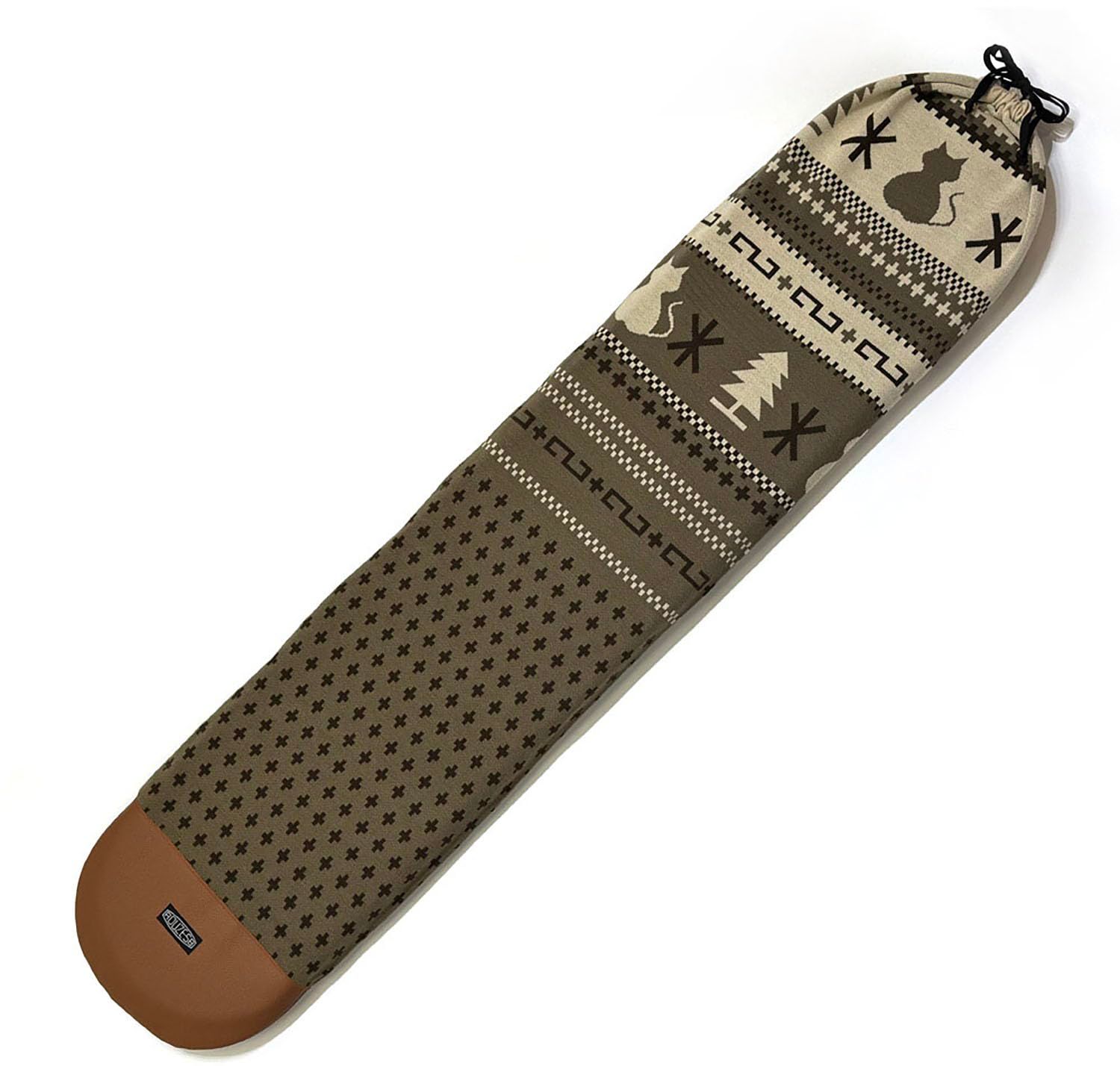 ラウズ ROUZE スノボ ボードカバー Knit Board Sleeve 通気性 錆防止 傷防止 RZA 611 カウチンブラウン