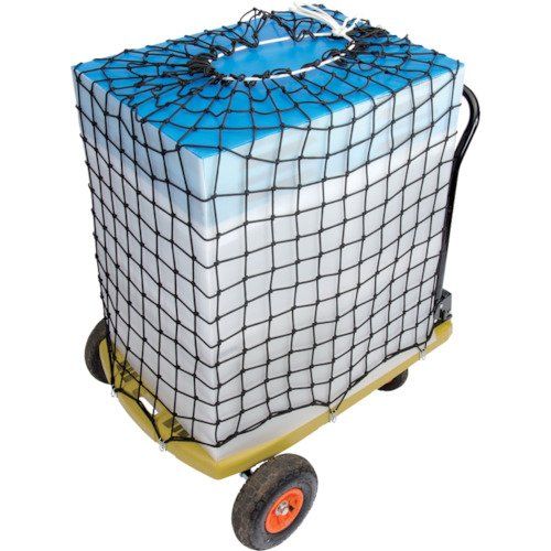 TRUSCO トラスコ 台車用荷崩れ防止ネット ホーミータイ ブラック HMT-90