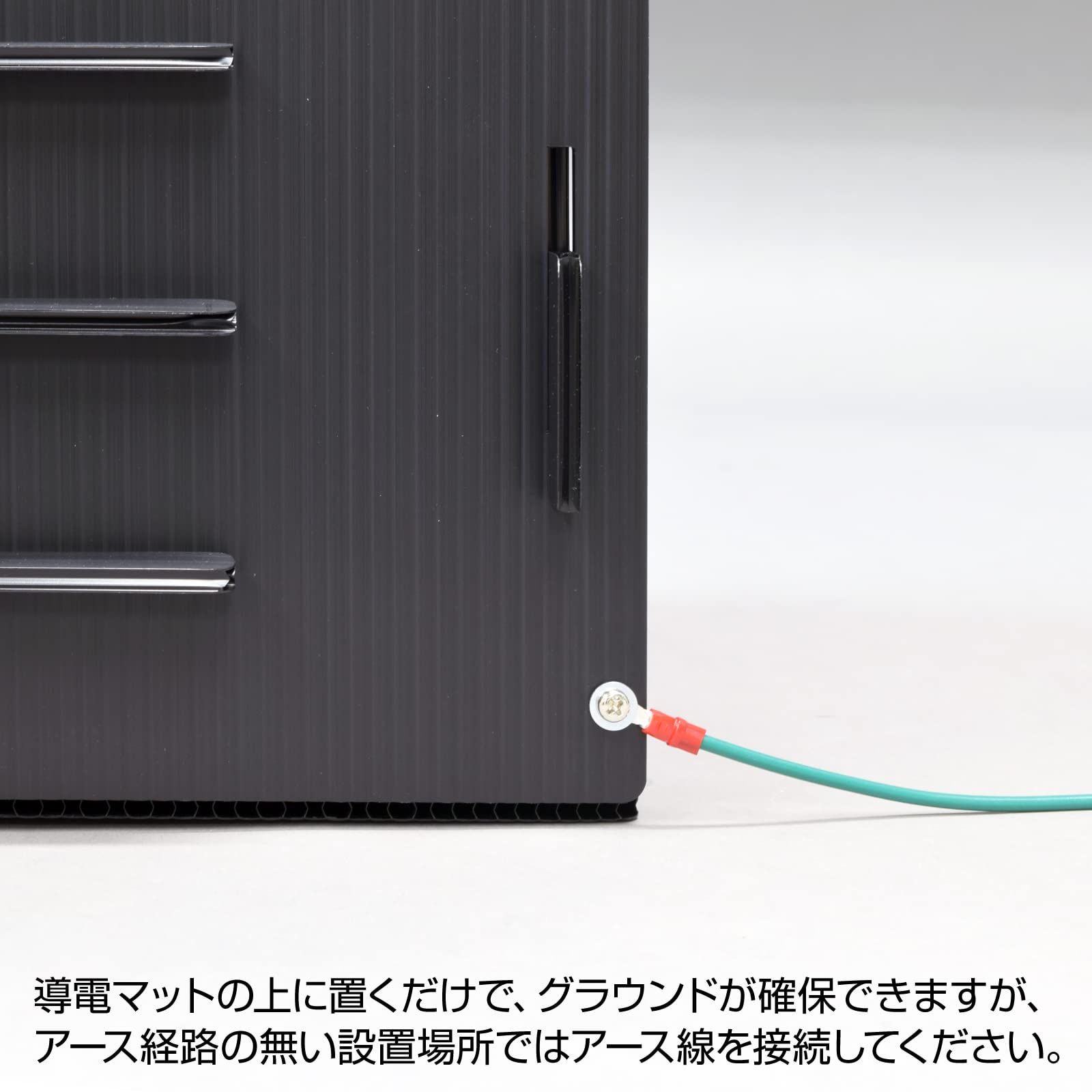 ESD対策を完備したトレーラック F-420