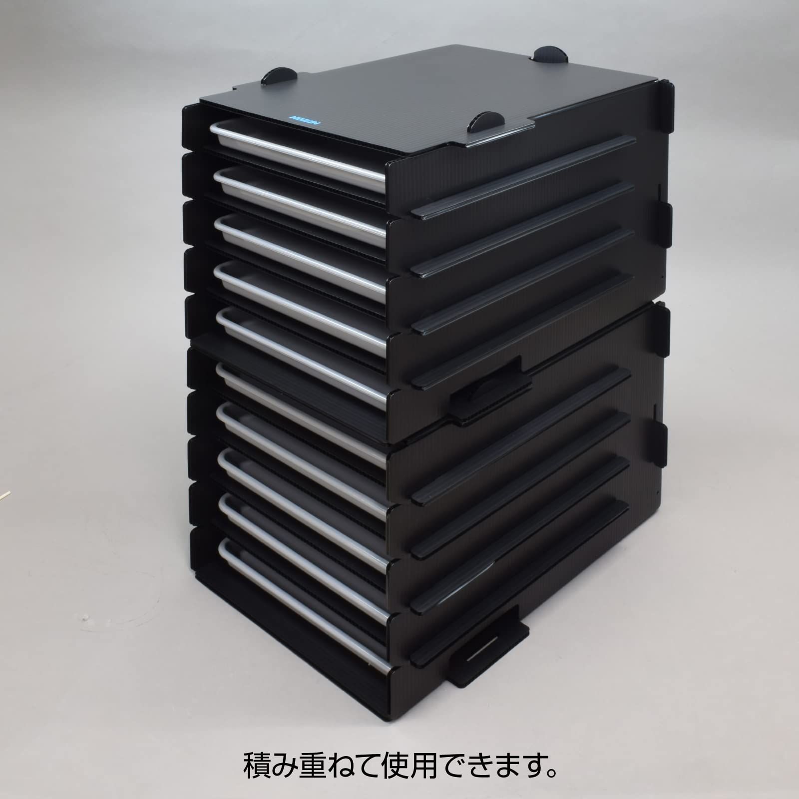 ESD対策を完備したトレーラック