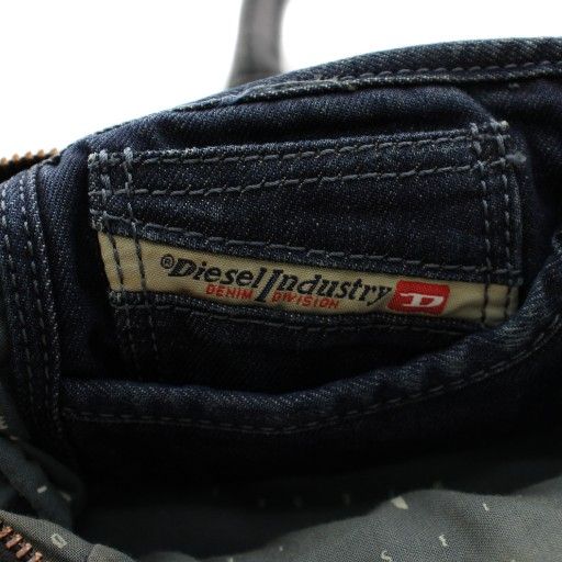 ディーゼル DIESEL デニムハンドバッグ ショルダーバック 2way レザー