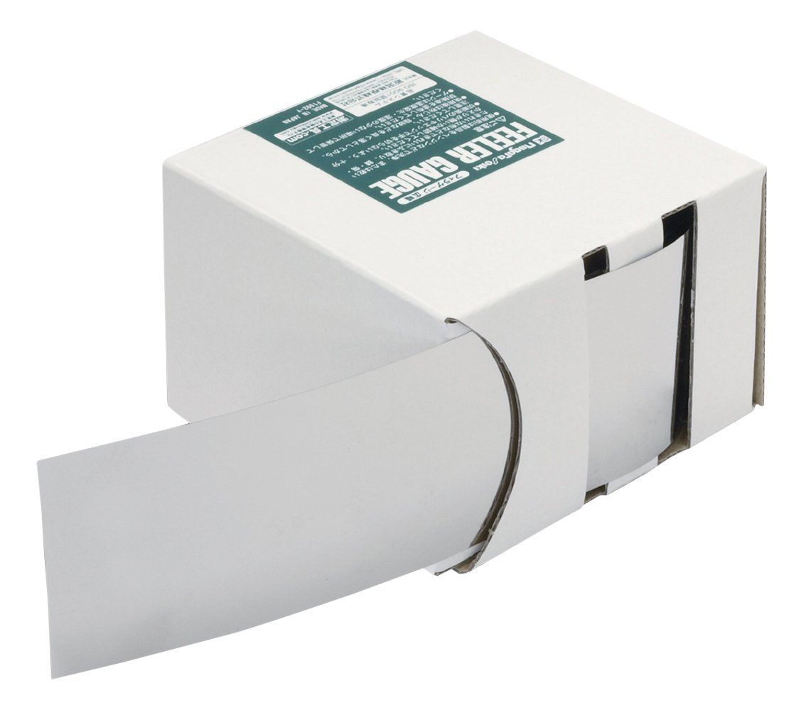 新潟精機 SK 日本製 フィラーゲージ すきまゲージ ステンレス製 広幅 50 mm幅 1 m 0 01 mm SFG