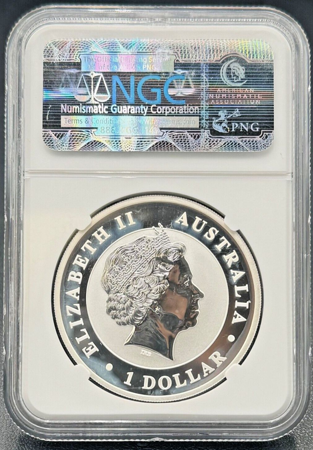 2012 P Atralia $1 コアラ NGC MS-70、1オンス 999 シルバー、早期