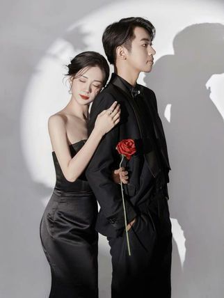 ウェディングドレス 無地 サテン ベアトップ 結婚式 タイト 韓国