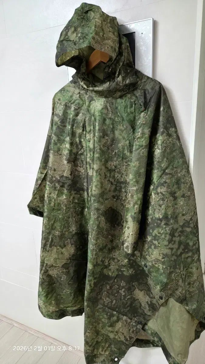 ヘリコンテックス 防水 軽量 ポンチョ レインコート ファンコット ワイルドウッド カラー