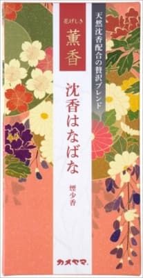 【まとめ買い-80点セット】花げしき　薫香　沈香はなばな 【カメヤマ】 【お線香】