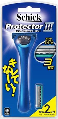 【まとめ買い-60点セット】シックプロテクタースリーホルダー（替刃２コ付）　ＰＲＩ－９１０ 【 シック(Schick) 】