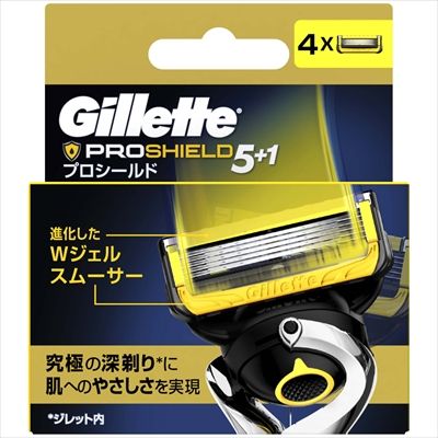 【まとめ買い-40点セット】プロシールド替刃４Ｂ 【 ジレット 】 【 男性用カミソリ 】