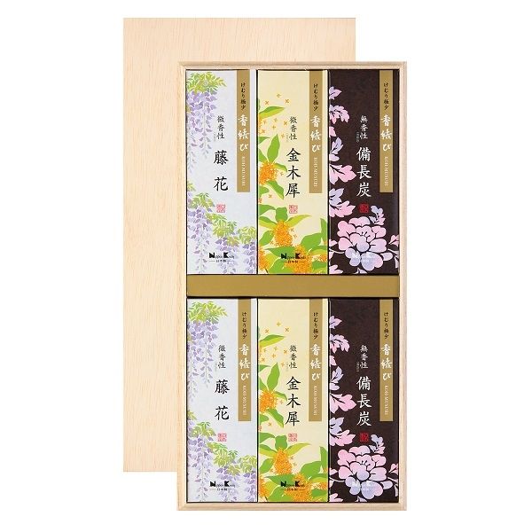 【まとめ買い-20点セット】香結び　進物サック６入 【 日本香堂 】 【 お線香 】 27,211円