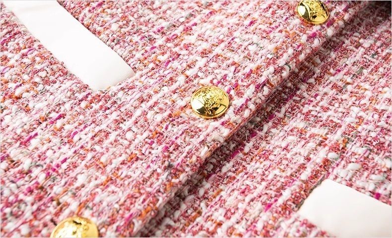  セットアップ スーツ 2ピース 上品 ミモレ丈 ツイード その他 文房具 事務用品