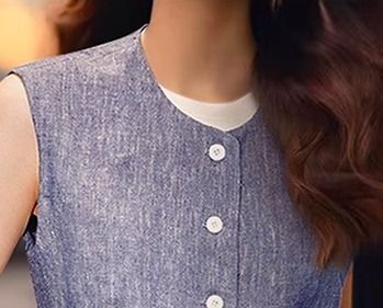 セットアップ ノースリース トップス パンツ リネン エレガント