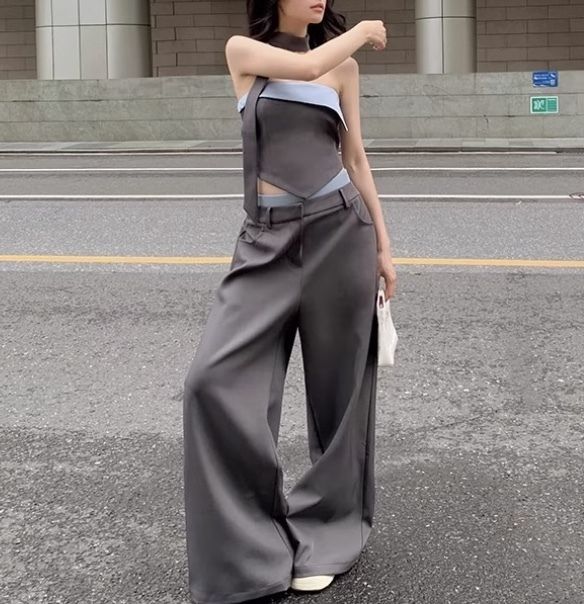  セットアップ パンツドレス チューブトップ 韓国 宛名ラベル ワゴン その他 文房具 事務用品