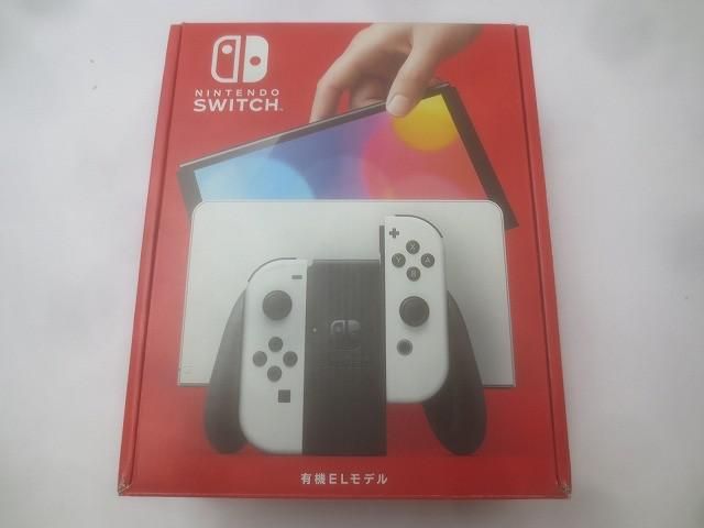 ゲーム Nintendo switch ニンテンドースイッチ 本体 HEG 001 有機ELモデル ジョイコン ホワイト ネオンブルー 動作品 き 品