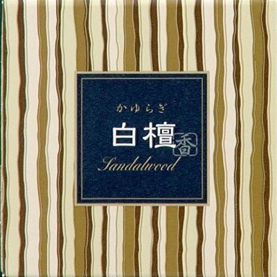 【まとめ買い-168点セット】かゆらぎ　白檀　コーン１２個入　香立付 【 日本香堂 】 【 お香 】