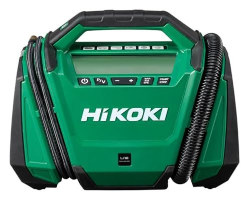 迅速に発送 HiKOKI ハイコーキ 18 V 空気入れ UP DA 充電式 最高圧力1 100 kPa 蓄電池 充電器別売 NN 78 a 9 c 7 ee