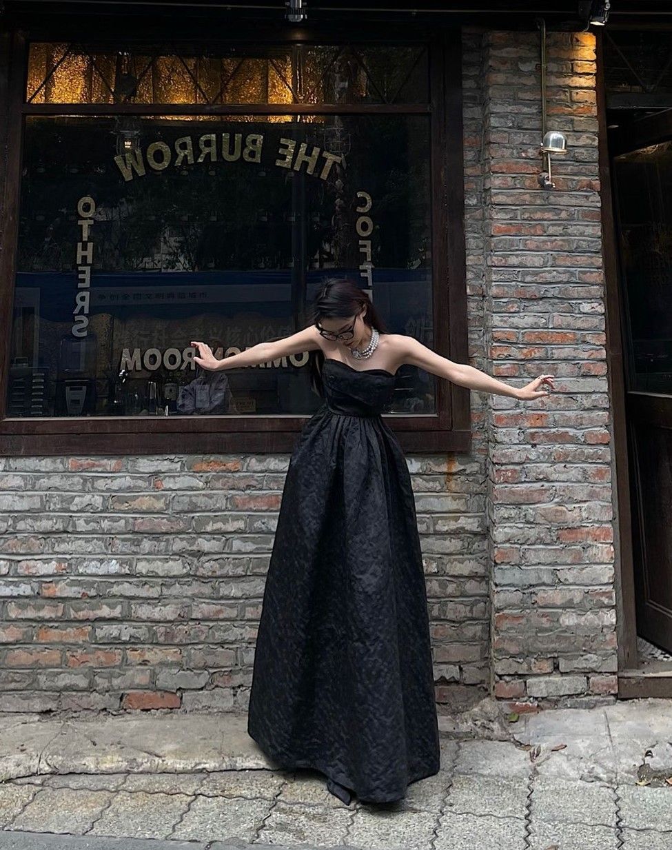 チューブトップウェディングドレス結婚式