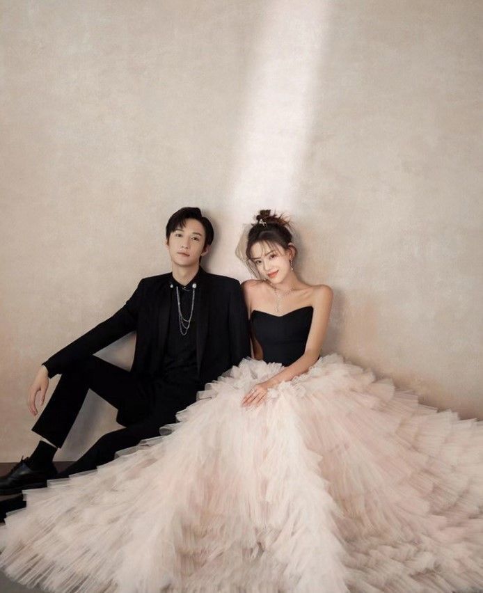 チュール ウェディングドレス チューブトップ ドレス