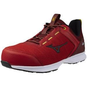美津濃 ミズノ プロテクティブスニーカー オールマイティ EL 31 L レッド×ブラック 28.0 7217
