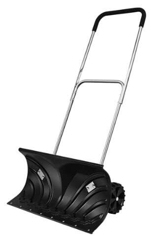 COSTWAY スノーダンプ 雪かき ダンプ 雪かき機 タイヤ付き 鉄 スノー 90°角度調整 3段階高さ調整 除雪機 手押し式 雪押し 道具 家庭用 雪対策e fbba 18 e 8