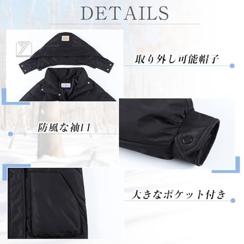 Kayiyasu ダウンジャケット レディース ダウン ジャケット ダウンコート 中綿ジャケット ショート丈 アウター 防寒着 ゆったり 秋冬 暖かい カジュアル 通勤 通学e 293 f 53 9