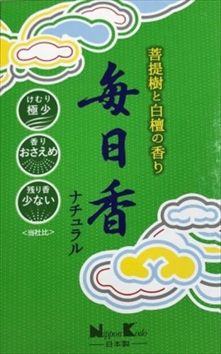 【まとめ買い-40点セット】毎日香ナチュラル 大型バラ詰 【 日本香堂 】 【 お線香 】