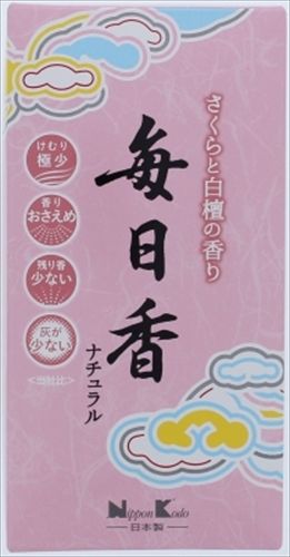 【まとめ買い-60点セット】毎日香ナチュラル さくら バラ詰 【 日本香堂 】 【 お線香 】
