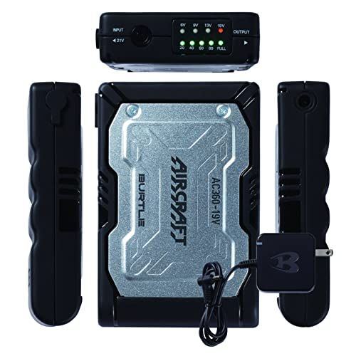 迅速に発送 バートル AC 360 エアークラフト リチウムイオンバッテリー 19 V 35.ブラック Free Size 35707 baa