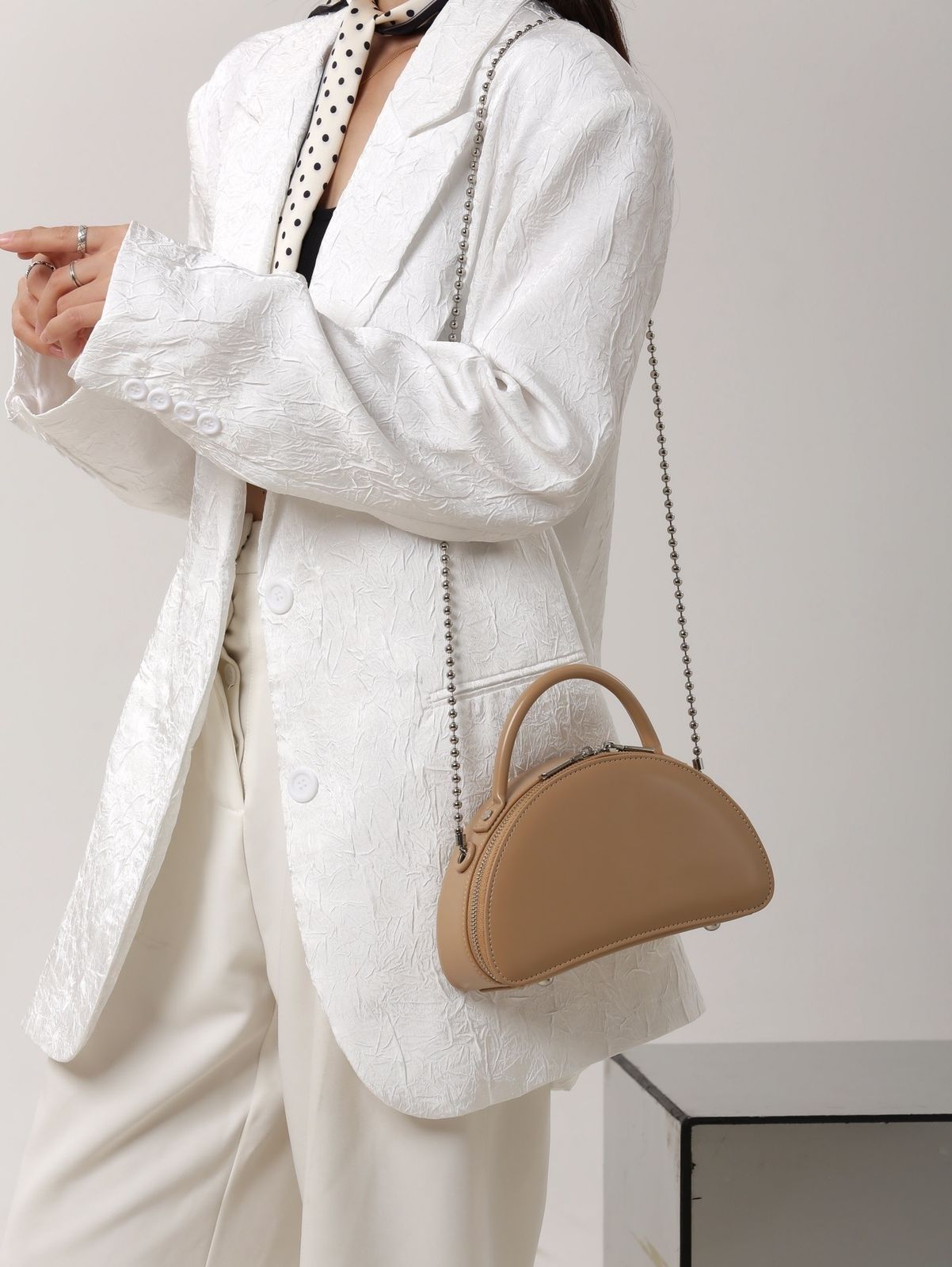  ショルダーバッグ レザー チェーン フェミニン 全 韓国系 ラミネーター その他 文房具 事務用品