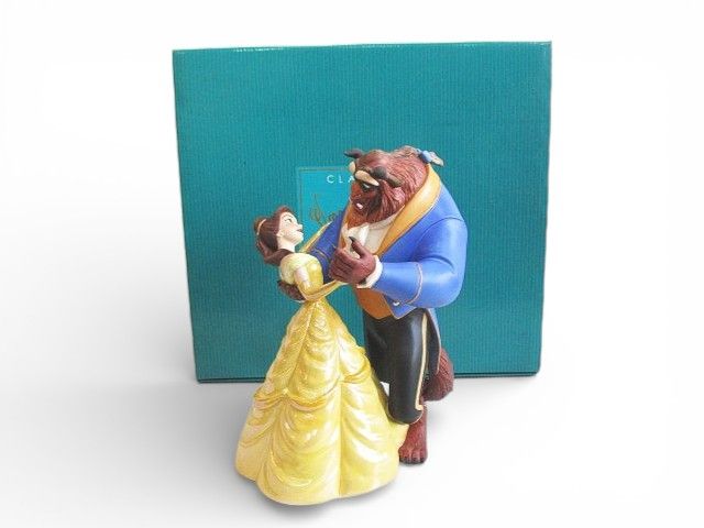 WDCC 美女と野獣 ベルと野獣のダンス Beauty and The Beast Belle and Beast Tale as as Time フィギュア 置物