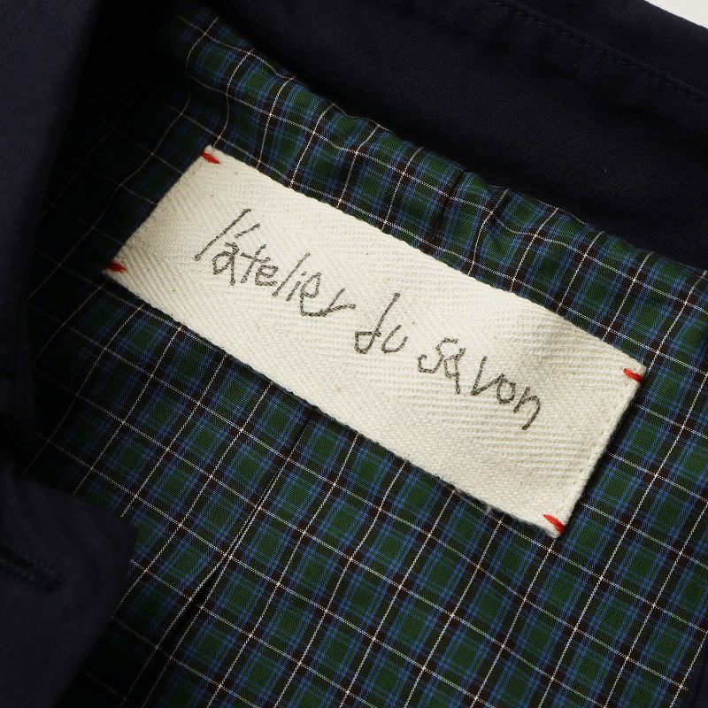 未使用 2023AW アトリエドゥサボン l´atelier du savon 高密度ツイル