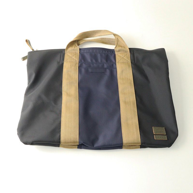 マルニ MARNI x ポーター PORTER 2wayトートバッグ＼ネイビー ブラック