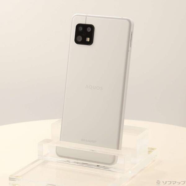ソフマップ 〔中古品〕 AQUOS sense6 64GB シルバー SH-RM19 楽天 SIM