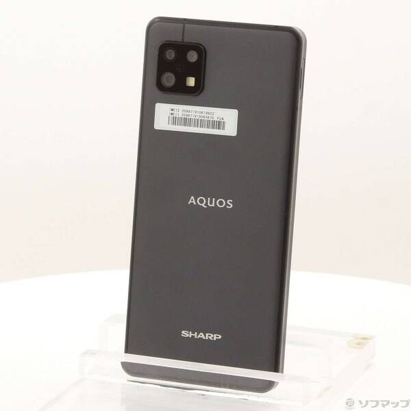 〔中古品〕 AQUOS sense6s 64GB ブラック AUAQSE6S au SIMフリー【368】 sense6s 64GB AQUOS 中古スマホ Aランク J:COM