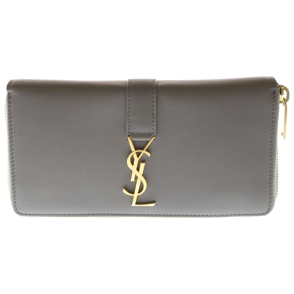 YVES SAINT LAURENT (イヴサンローラン) YSLプレート ラージフラップ 