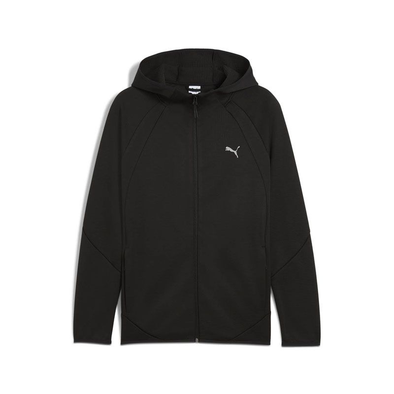 PUMA(プーマ) EVOSTRIPE ウォーム FZ HD スポーツスタイル ウェア ウィンドブレーカーシャツ 691116、(01)PUMABlack