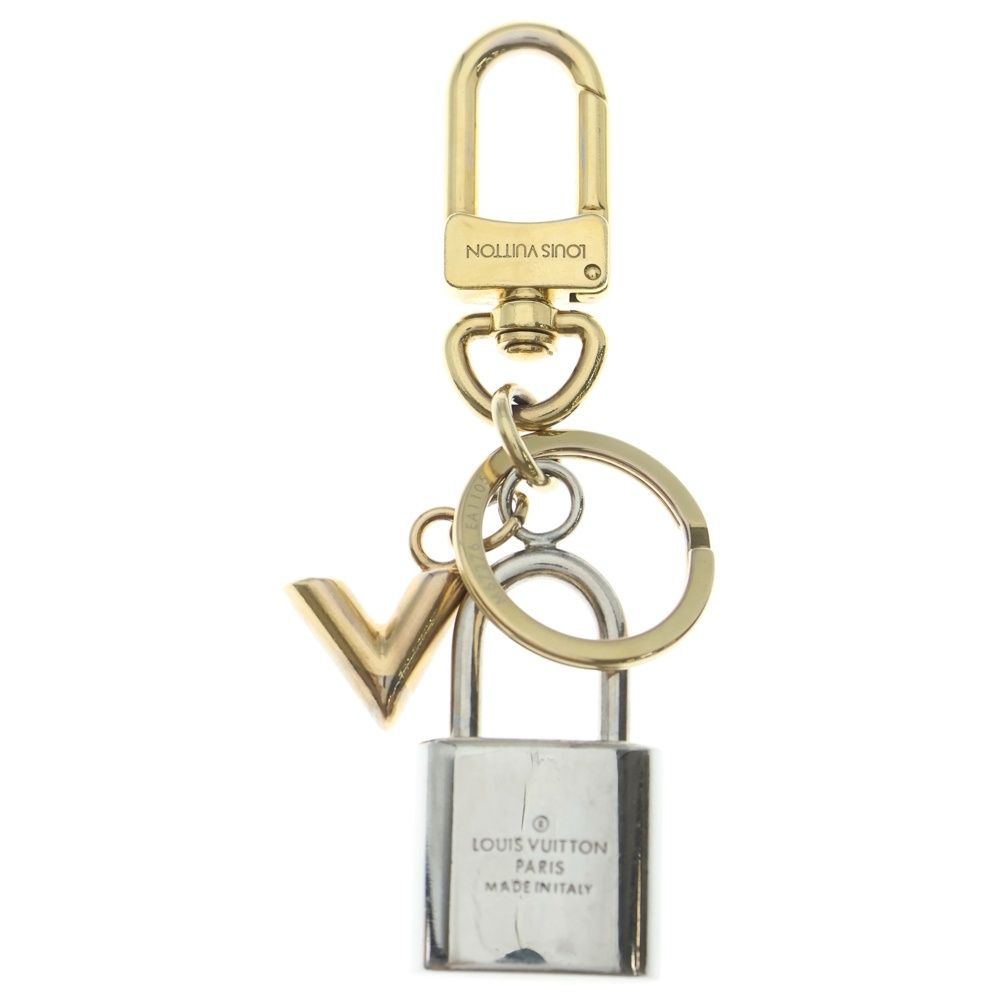 LOUIS VUITTON (ルイヴィトン) カレイド V パドロック キーホルダー