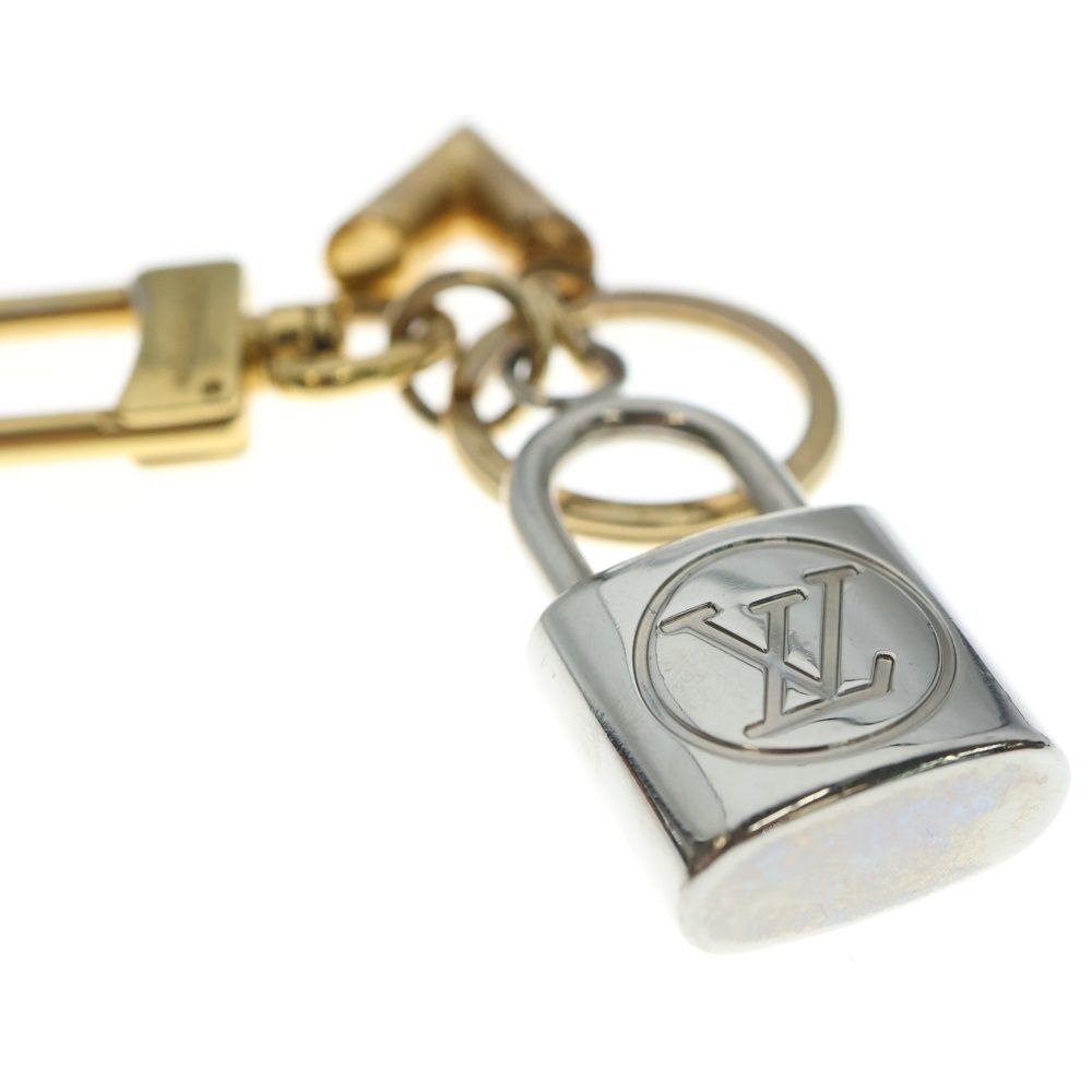 LOUIS VUITTON (ルイヴィトン) カレイド V パドロック キーホルダー