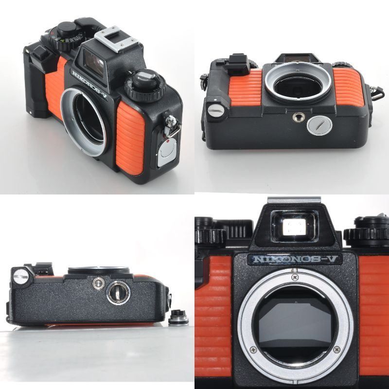 NIKONOS V 35mm F2.5 付き 純正ケース付き ニコン】NIKONOS-V + Nikon NIKKOR 35mm F2.5 フルセット 水中カメラ