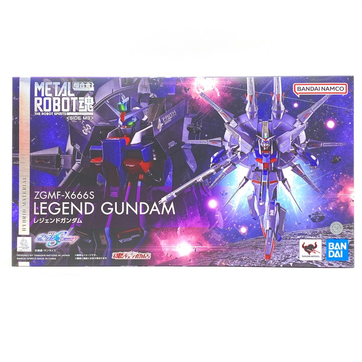 L ROBOT魂　レジェンドガンダム★新品輸送箱未開封 METAL ROBOT魂 ＜SIDE MS＞ レジェンドガンダム | 魂ウェブ