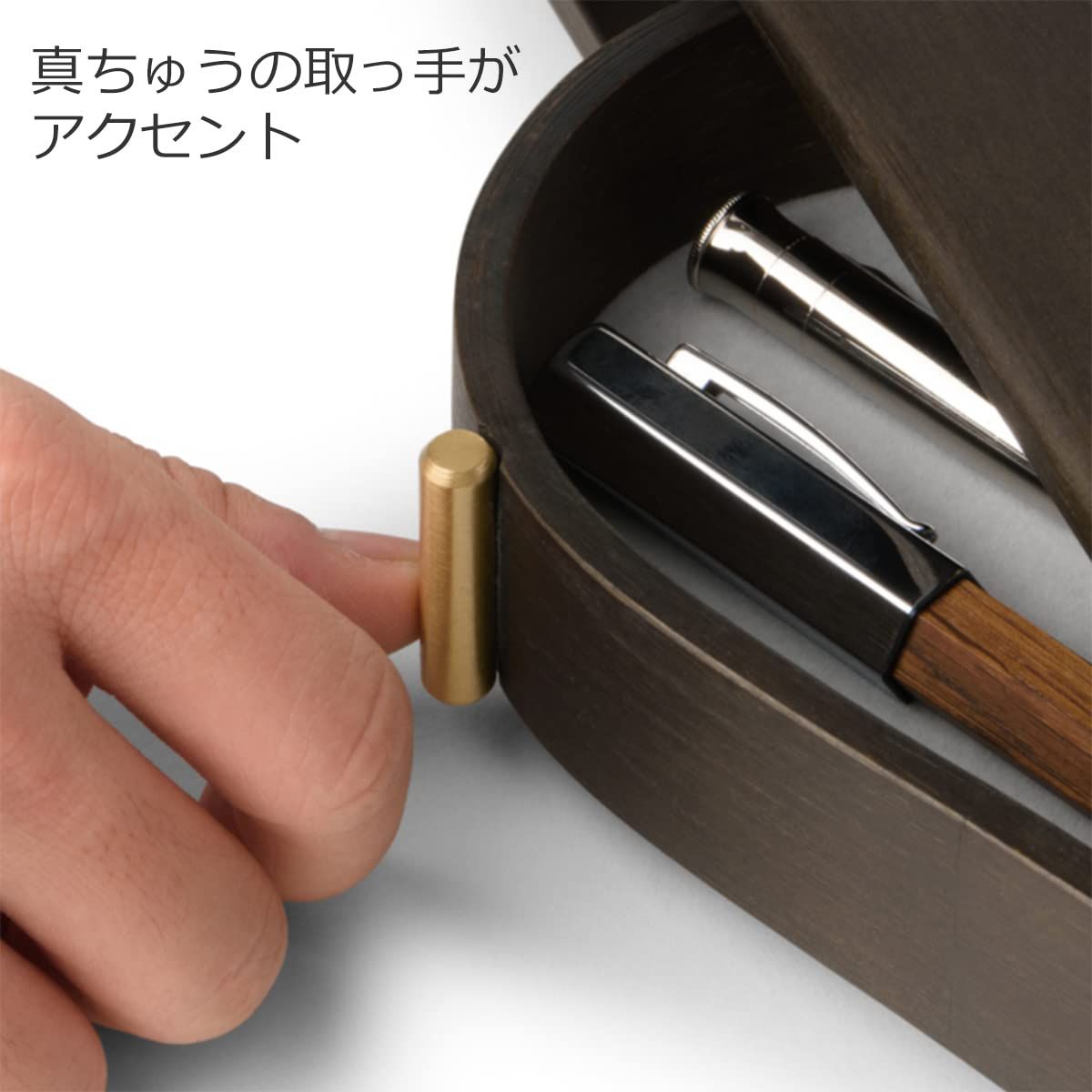 GUDEE 小物入れ 引き出し 卓上収納 デスクオーガナイザー 木製 竹 GudeeLife ORSON Desktop Storage ブラウン